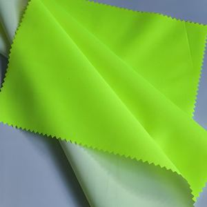 300D X 300D poliestere fluorescente impermeabile di alta qualità Oxford con cappotto latteo per il panno da lavoro - Product Image 3