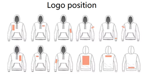 Heavyweight 280GSM 80% Cotton 20% Polyester Hooded Sweatshirt Skin-Friendly Breathable Daily Casual Plain Blank Hoodie - Product Image 4