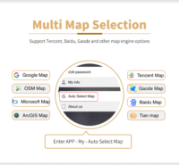 Logiciel de suivi GPS compatible avec 95 plateformes PHP open source pour suivi web basé sur la technologie AVL