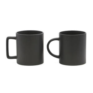 Mug en céramique minimaliste nordique, porcelaine blanche, mug à café pour couple, pour cadeaux et objets publicitaires - Product Image 3