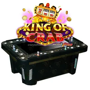 Großhandel OEM High Profit 6 Sitze Spiel Fisch Tisch mit 3D Fishing Hunter Machine King of Crab