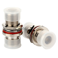 Connecteur de type N, prise femelle droite à serrage hexagonal pour câble coaxial RF en laiton RG8 LMR400 CFD400 RG58 LMR195 LMR200