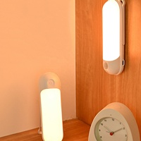 TAIKOO lampu kabinet LED nirkabel, lampu kabinet dapur dengan Sensor gerak dan kendali jarak jauh, lampu ruang tamu LED isi ulang daya nirkabel