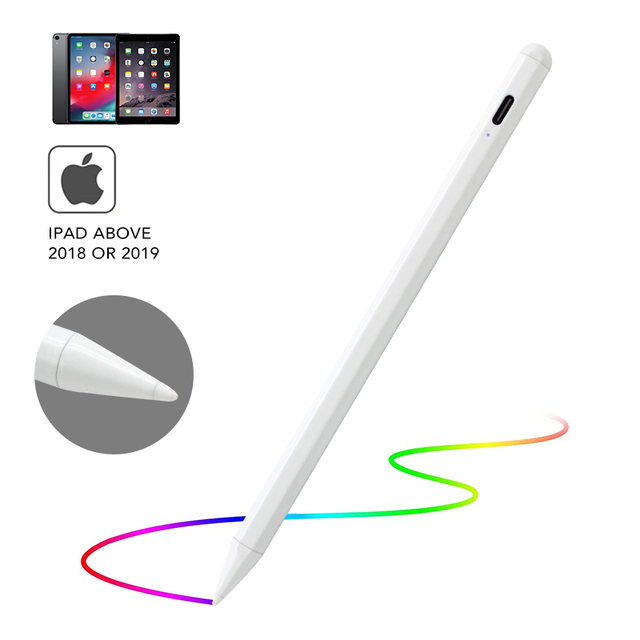 Electronic Digital Capacitive Rechargeable Active Stylus Pen Superfine Nib Active Capacitive