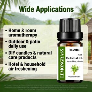 Huile essentielle pure de <span class=keywords><strong>citronnelle</strong></span> non diluée 10 ml, anti-moustiques, pour le marché de la Thaïlande, de la Malaisie et de l'Asie du Sud-Est, pour diffuseur de SPA - Product Image 6