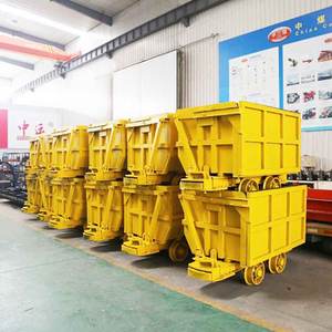 Vagons miniers à déchargement latéral Mcc1.2-6 à rail courbé, utilisés pour la métallurgie, l'exploitation minière et les mines de charbon - Product Image 6