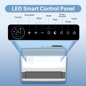 เครื่องปรับอากาศเคลื่อนที่ราคาประหยัดสำหรับห้องเดี่ยว ขนาดพกพา 12000BTU เครื่องปรับอากาศแบบพกพา ราคาถูก 12000btu - Product Image 4