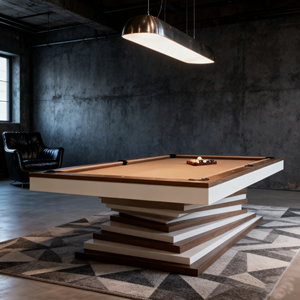 Giải đấu Lớp 9 chân bàn hồ bơi Mỹ với đá phiến giường và phụ kiện để sử dụng nhà - Product Image 1