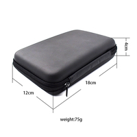 Sac de tir à la fronde Piaoyu noir de haute qualité, disponible en plusieurs tailles – Équipement essentiel pour le tir en extérieur, la chasse et les jeux