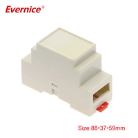 Boîtier de boîte de rail Din boîtier en plastique boîtier de commande PLC boîtier PCB
