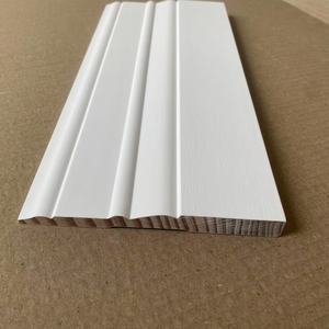 Rodapié Moderno de Diseño Blanco, Moldura Decorativa para Rodapié, Architraves para Uso en Interiores, Molduras para Rodapié - Product Image 4