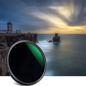 49mm Variable ND Filter For Camera 37-82mm ND2-ND400 ND Neutral Density Lens Filter