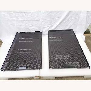 Rejilla de Altavoz Personalizada, Rejilla de Acero Inoxidable, Pantalla Metálica Perforada, Rejilla de Altavoz Recubierta de PVC, Malla de Alambre Negra - Product Image 6