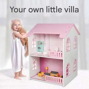 <span class=keywords><strong>Casa</strong></span> <span class=keywords><strong>de</strong></span> <span class=keywords><strong>Muñecas</strong></span> <span class=keywords><strong>de</strong></span> Madera Personalizable <span class=keywords><strong>de</strong></span> Doble Cara en Color Rosa, Juguetes <span class=keywords><strong>de</strong></span> Juego <span class=keywords><strong>de</strong></span> Imitación, <span class=keywords><strong>Casa</strong></span> <span class=keywords><strong>de</strong></span> Princesas, Regalo para Niñas - Product Image 5