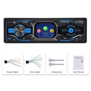 Reproductor MP3 para Auto Podofo 1 DIN con Pantalla Táctil de 2.2'', Bluetooth Dual, USB/SD/AUX/FM, Carga Rápida Tipo-C, <span class=keywords><strong>Radio</strong></span> para Auto OEM/ODM - Product Image 6