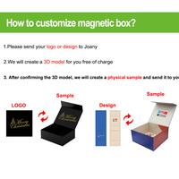 Luxuriöse Magnetische Klappbare Make-up Geschenkbox mit Individuellem Logo, Bandverschluss, Starrer Karton und EVA-Einlage für Lidschatten-Palette Kosmetikverpackung