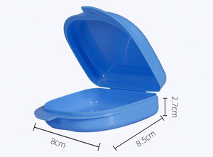 Caja de almacenamiento de aparatos invisibles de ortodoncia SJ, caja de retención de plástico Manual para alineador Dental y retenedor de dentadura - Product Image 3