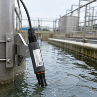 Sonde de pH industrielle numérique RIKA avec module RS485 4-20mA, capteur de pH professionnel pour bioréacteur, aquaculture, réservoirs et eau de mer