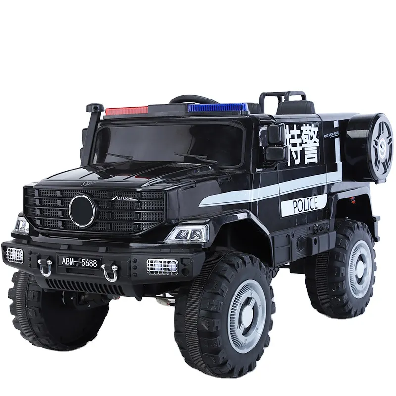 factory baby electric car off-road vehicle battery power four-wheel drive ride on police car