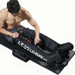 Masseur de jambes Leamai Pro Airwave, appareil de massage par pression pour cuisses et mollets, à brancher avec télécommande - Product Image 1