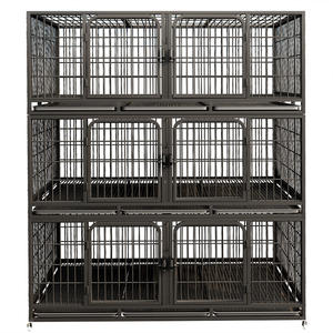 Cages d'élevage pour chats, lapins, pigeons, chiens, trois étages, grandes/extra grandes, faciles à installer, légères - Product Image 5