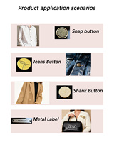 Sacs à main de haute qualité avec logo personnalisé de marque OEM en alliage de zinc, étiquettes métalliques colorées et tendance pour vêtements et bagages.