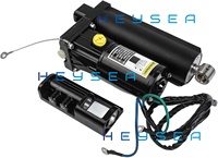 Heysea 65W-43800-02-4D Ensemble de trim et d'inclinaison à essence pour moteur hors-bord Yamaha 4 temps 25J/30D F25/F30/F40 65W-43800-03-4D 65W-43800-23-8D