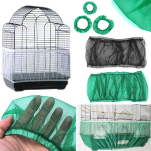 Nylon <span class=keywords><strong>Mesh</strong></span> Vogelkäfig Abdeckung <span class=keywords><strong>Shell</strong></span> Rock <span class=keywords><strong>Net</strong></span> Einfache Reinigung Seed Catcher Guard Vogelkäfig Zubehör Airy <span class=keywords><strong>Mesh</strong></span> Papagei Vogelkäfig Netz - Product Image 2