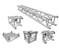Sistema de Torre de Elevación Modular Portátil Profesional de Aluminio con Capacidad de Carga de 1000 kg para Soporte de Sonido Line Array