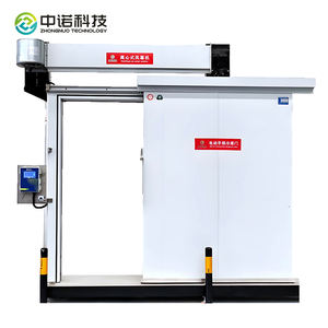 304 स्टेनलेस स्टील डबल तापमान एयर फूड प्रीप स्टेशन रेफ्रिजरेटर स्वचालित स्लाइडिंग दरवाजा डिजिटल तापमान - Product Image 1