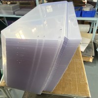 Machine en polycarbonate gravée CNC personnalisée protège contre le pliage à chaud et le revêtement dur-Matériau PC