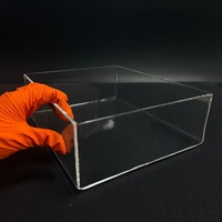 Boîte de Petri en verre de silice fondue de haute pureté DY QUARTZ, personnalisée, à fond plat, pour culture en laboratoire, récipient en verre de quartz