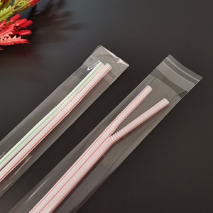 Bolsas de plástico OPP transparentes Jiuhong para empaquetar palillos y pajitas, largas, a prueba de polvo, autoadhesivas y desechables - Product Image 3