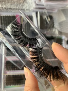 Nuevo estilo Faux Mink pestañas <span class=keywords><strong>postizas</strong></span> hechas a mano Natural corto largo DD Curl Faux Mink pestañas tira completa pestañas proveedor - Product Image 4