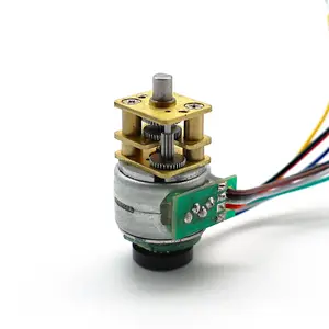 GM29-15by-abhl 29mm Customized Mini Dc Gear Motor Secondary Variable Speed Motor With Encoder 3ppr Brushless Stepper