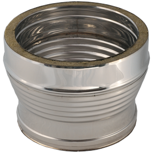 Réduction à double paroi en acier au carbone en acier inoxydable en plastique usiné sous vide Ø 200/250-250/300mm ASTM 50mm pour produits chimiques - Product Image 1