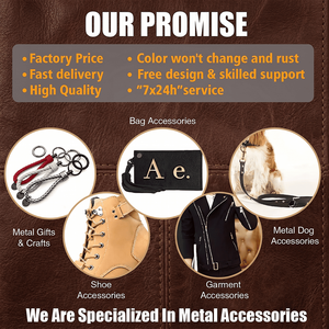 Ojales Metálicos Redondos Lavables para Ropa, Zapatos y Bolsos, con Logotipo de Marca Personalizado, Reforzados, OEM de Fábrica - Product Image 5