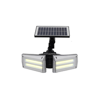 Lumière extérieure menée intelligente de capteur de mouvement pour le mur solaire extérieur lumineux de capteur de lumière menée par escalier
