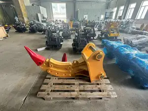 Venta caliente 36 Ton Excavadora Stump Ripper Single Shank Frozen Soil Ripper con nuevos componentes del núcleo del motor