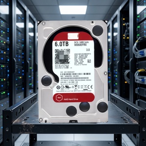 <span class=keywords><strong>WD60EFRX</strong></span> Disco Duro Interno de 6 TB SATA 6 Gb/s 5400 RPM con Caché de 64 MB y 3,5 Pulgadas CMR para Sistema de Almacenamiento NAS RAID - Product Image 1