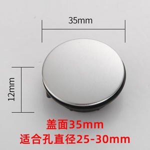 Cubierta Decorativa de Acero Inoxidable para Dispensador de Jabón de Fregadero, Accesorio de Sellado para Grifo, para Lavabo de Verduras, Lavavajillas, 283235 mm - Product Image 5