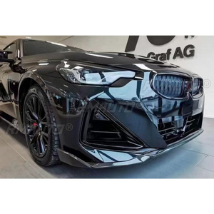 สปอยเลอร์กันชนหน้ารถยนต์ ชิ้นส่วนตกแต่งสำหรับ BMW ซีรีส์ 2 รุ่น 2 ประตู G42 ปี 2021-2024  แผ่นกันกระแทก ป้องกันกันชน สไตล์ MP - Product Image 3