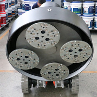 Machine à polir et à rectifier les sols en béton autopropulsée 220V, polisseuse de sols