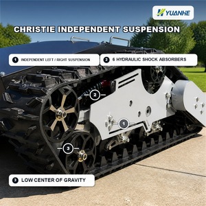 UGV Lernfähiger Roboter mit Raupenantrieb, Explosionsgeschützter Feuerwehr-Roboter - Product Image 2