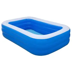 Лидер продаж, 150*100*50 см, ПВХ, водонепроницаемый открытый надувной наземный бассейн для детей, настраиваемый аксессуар для инструмента Piscina