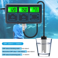 Testeur de pH numérique HEDAO avec application Tuya Ph.ec.orp.tds.rh %.cf. température Ph-mètre de laboratoire