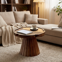 Table basse en bois moderne et simple, sur mesure, de luxe, pour salon