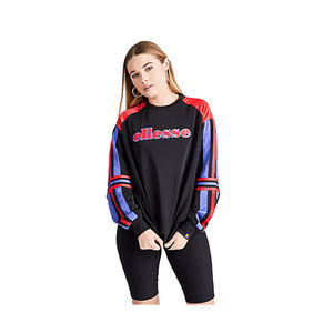 Camisetas Deportivas Ellesse Cervinia Colorblock para Mujer, Color: Negro/Rojo |   100% Auténtico - Product Image 1