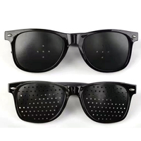 Lunettes d'astigmatisme anti-myopie avec trous Correction de la vision Fatigue Lunettes à trou d'épingle pour hommes femmes Amélioration de la vue naturelle