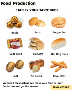 Chất Lượng Cao Sản Xuất Tự Động Điện Bánh Mì Nhà Sản Xuất Dây Chuyền Sản Xuất Bánh Mì Nhà Sản Xuất Pháp Bánh Mì, Baguette Bánh Mì, Thanh - Product Image 5